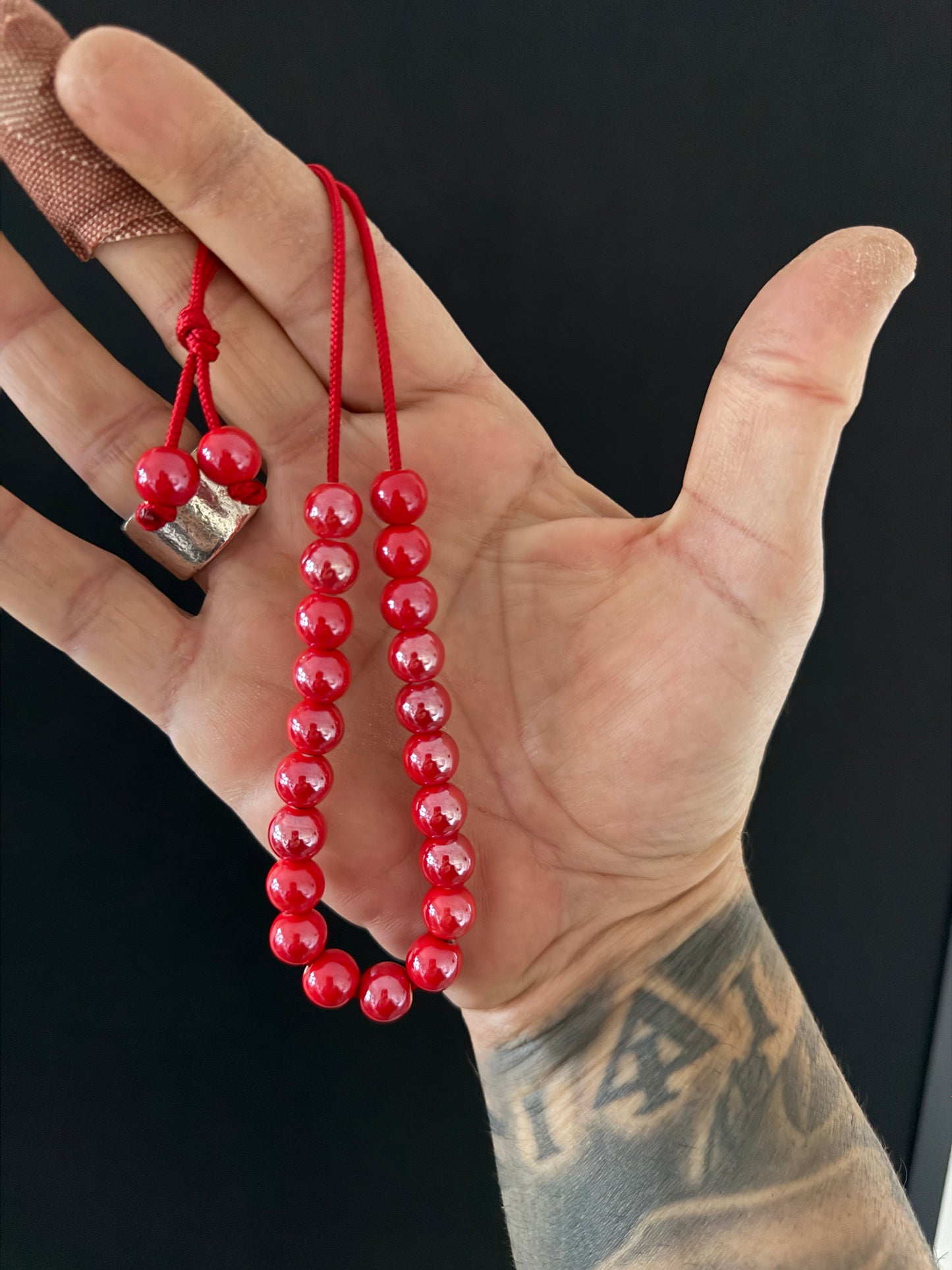 Porcelain Komboloi / Worry Beads