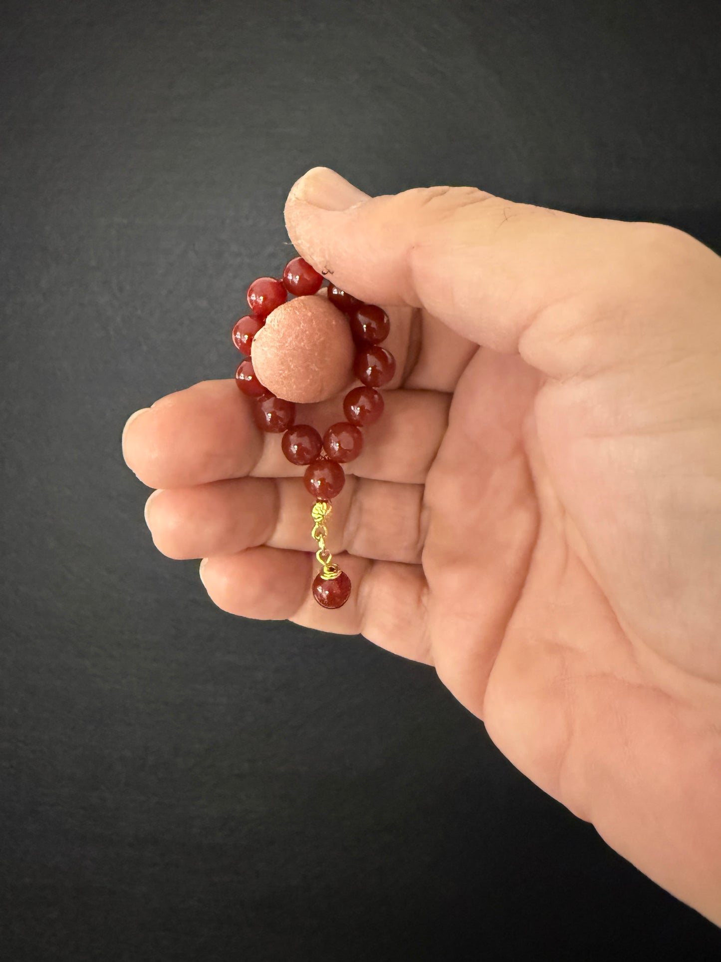 Carnelian Mini Ottoman (Worry Beads / Tasbih / Misbaha)