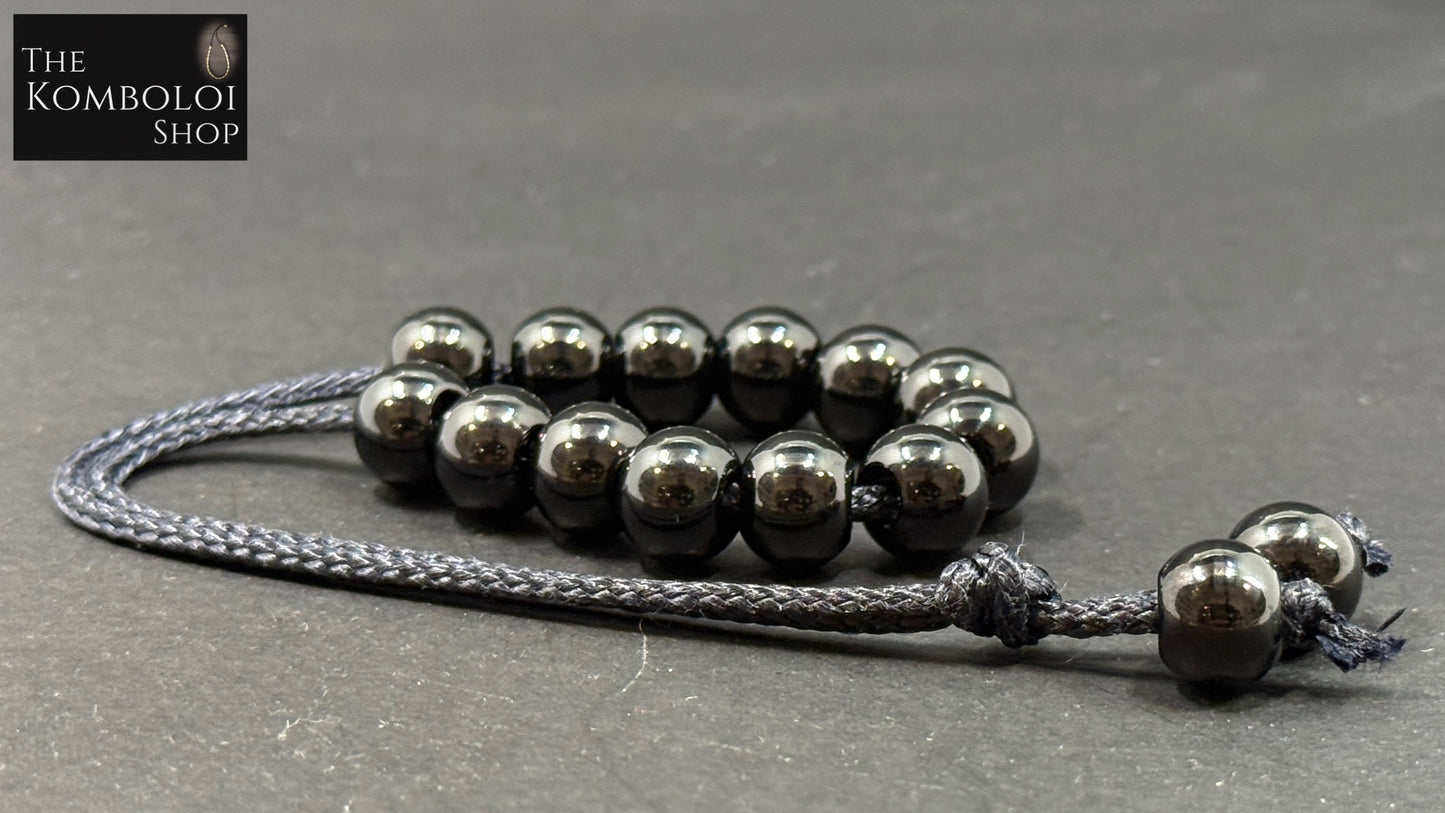 Stainless Steel Lucky 13 Komboloi (Kevlar)