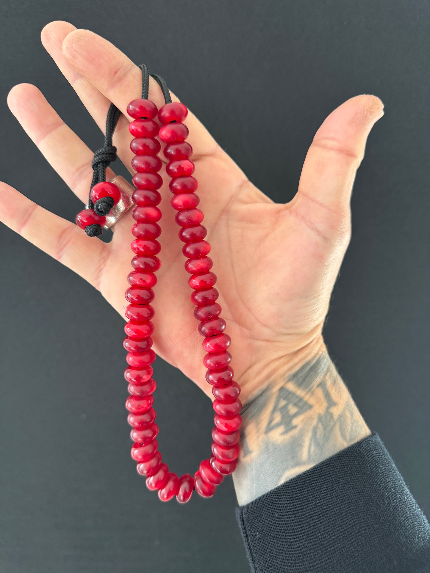 Cretan 51 Bead Komboloi / Worry Beads - Cast Resin