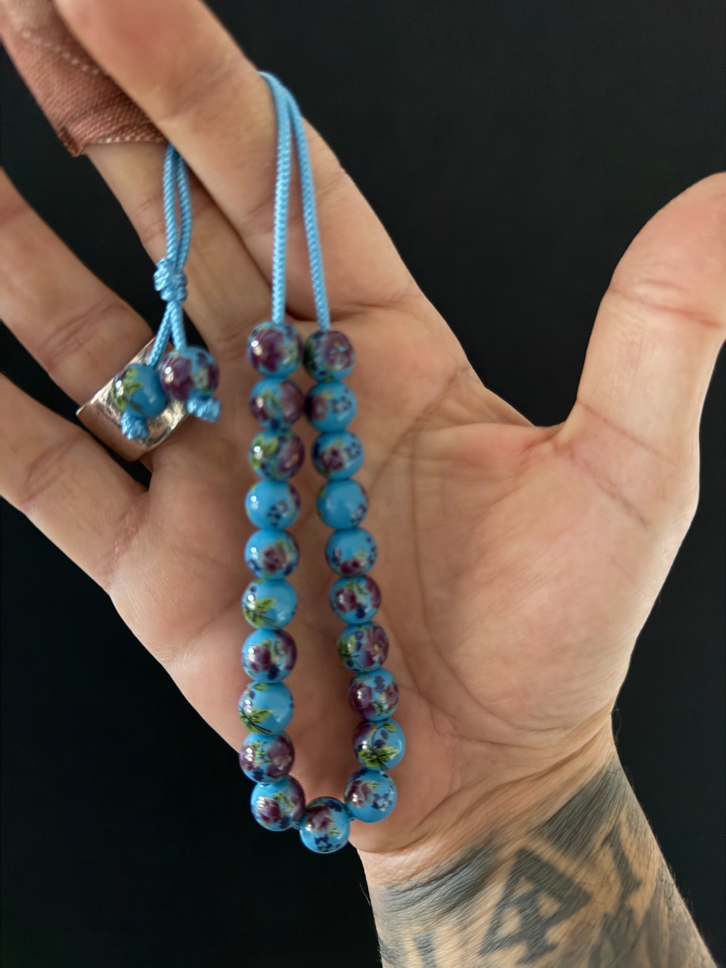 Porcelain Komboloi / Worry Beads