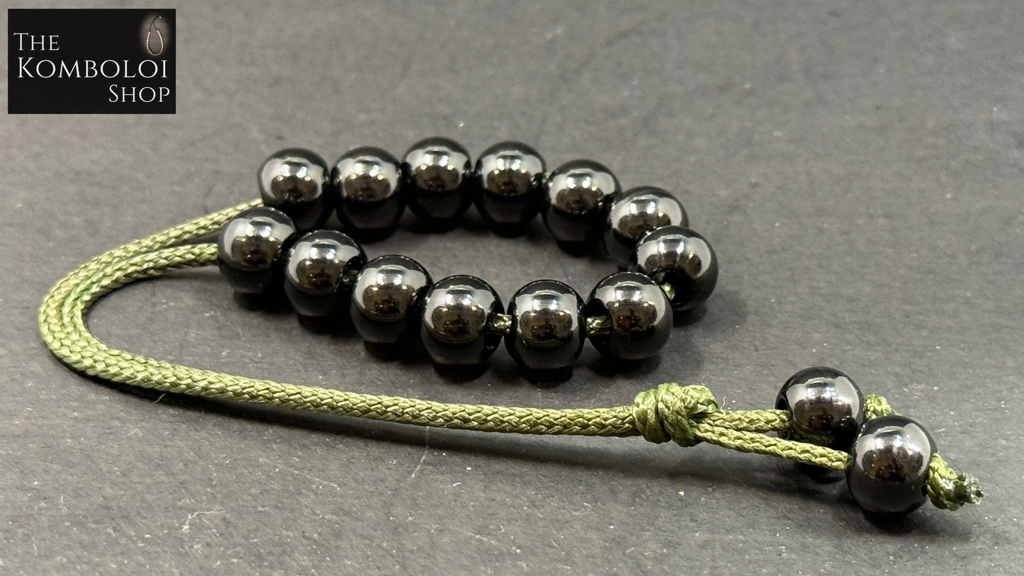 Stainless Steel Lucky 13 Komboloi (Kevlar)