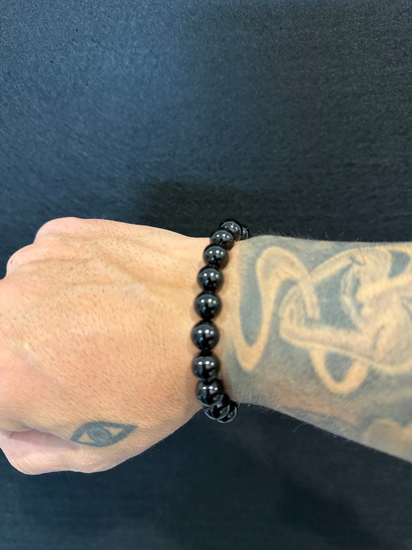 Cascading Onyx Worry Beads - Wearable MK3 (Long)