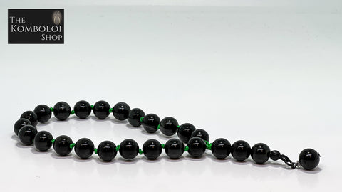 Obsidian Worry Beads