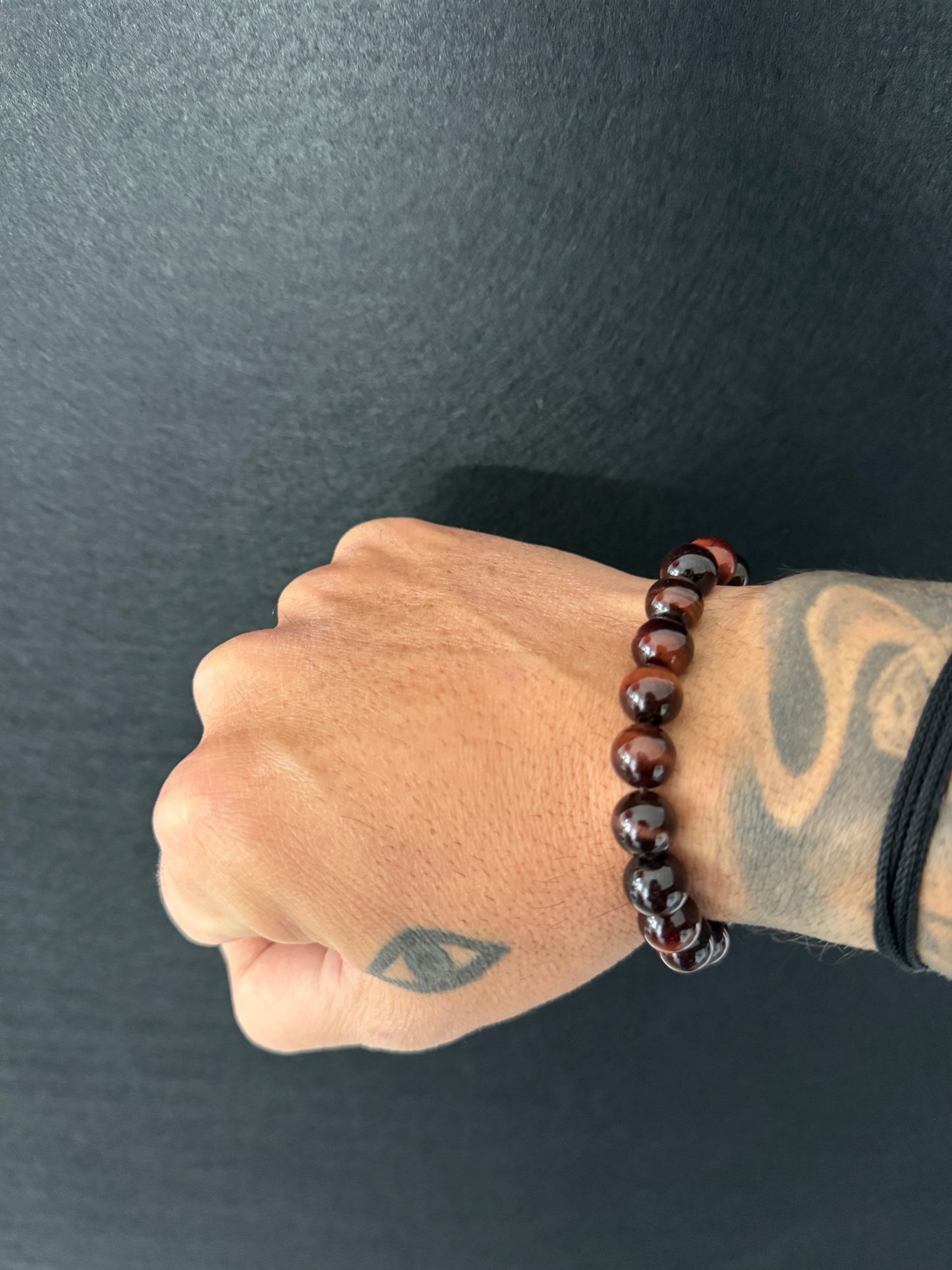 Red Tiger Eye Worry Beads - Wearable MK3 (Short)