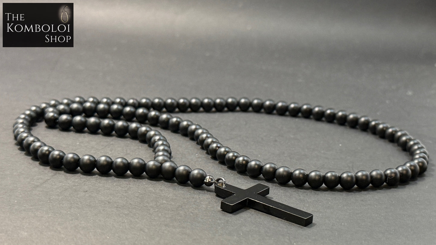 Matte Onyx 100 Bead Orthodox Prayer Beads