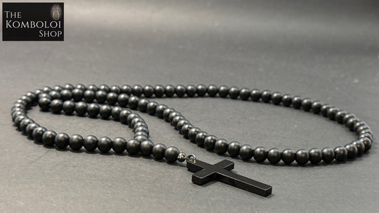 Matte Onyx 100 Bead Orthodox Prayer Beads