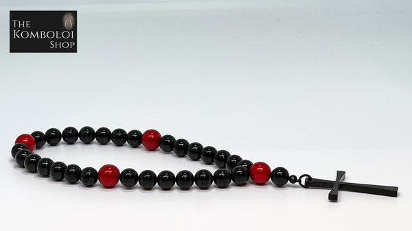 Tourmaline Anglican Rosary Beads