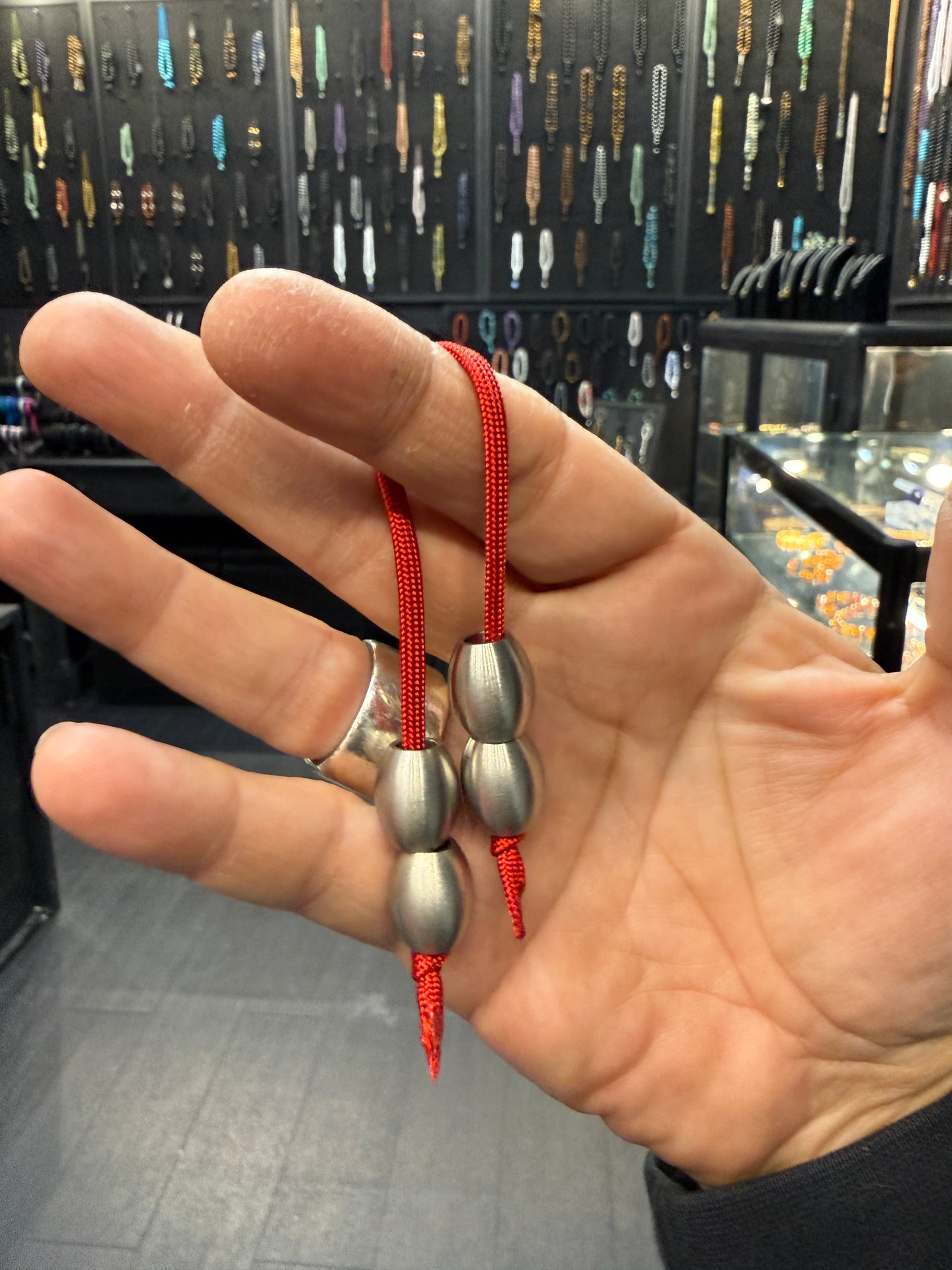 Stainless Steel & Paracord Begleri