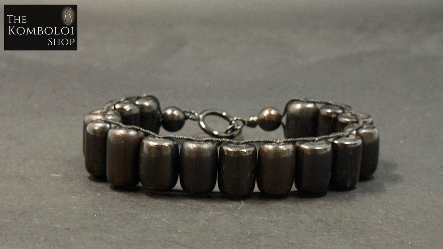 Prison Series Russian Chetki - Wearable Bracelet (Ebony)