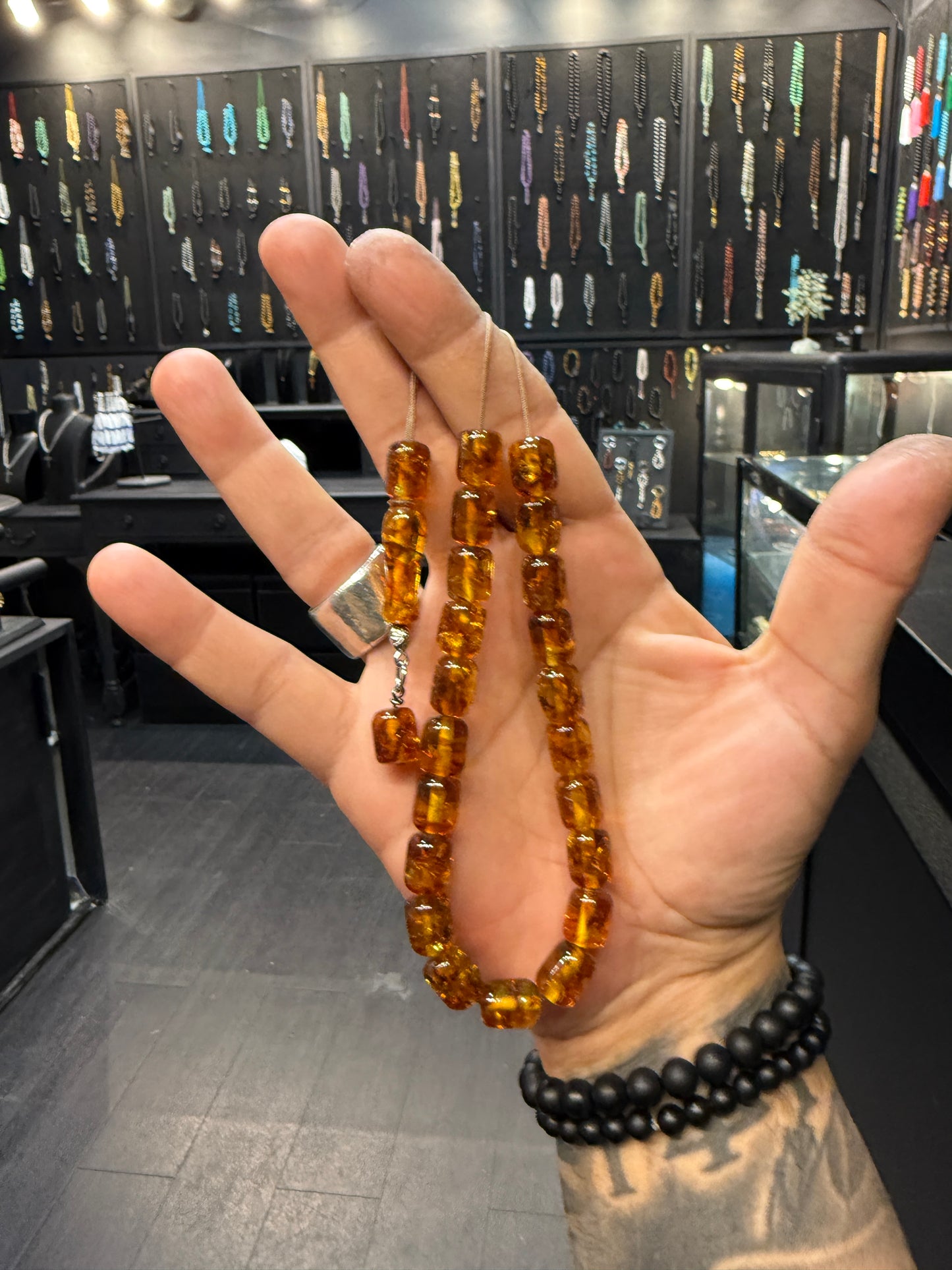 Baltic Amber  Komboloi / Worry Beads