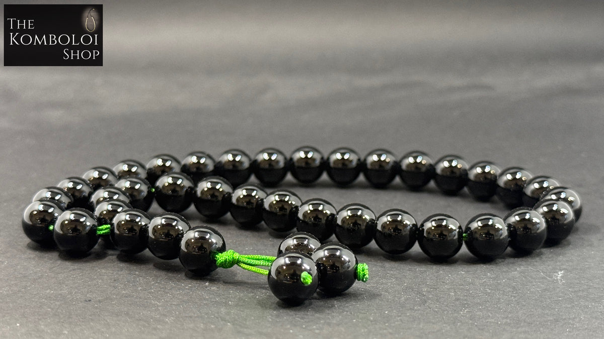 Onyx 33 Bead Worry Beads