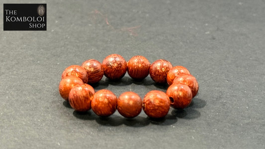 Rosewood Worry Bead Ring / Anxiety Ring