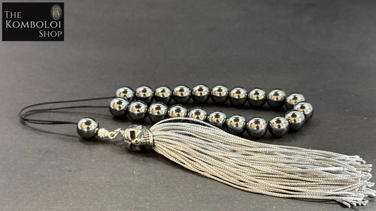 Hematite & Skull OG Series Komboloi / Worry Beads