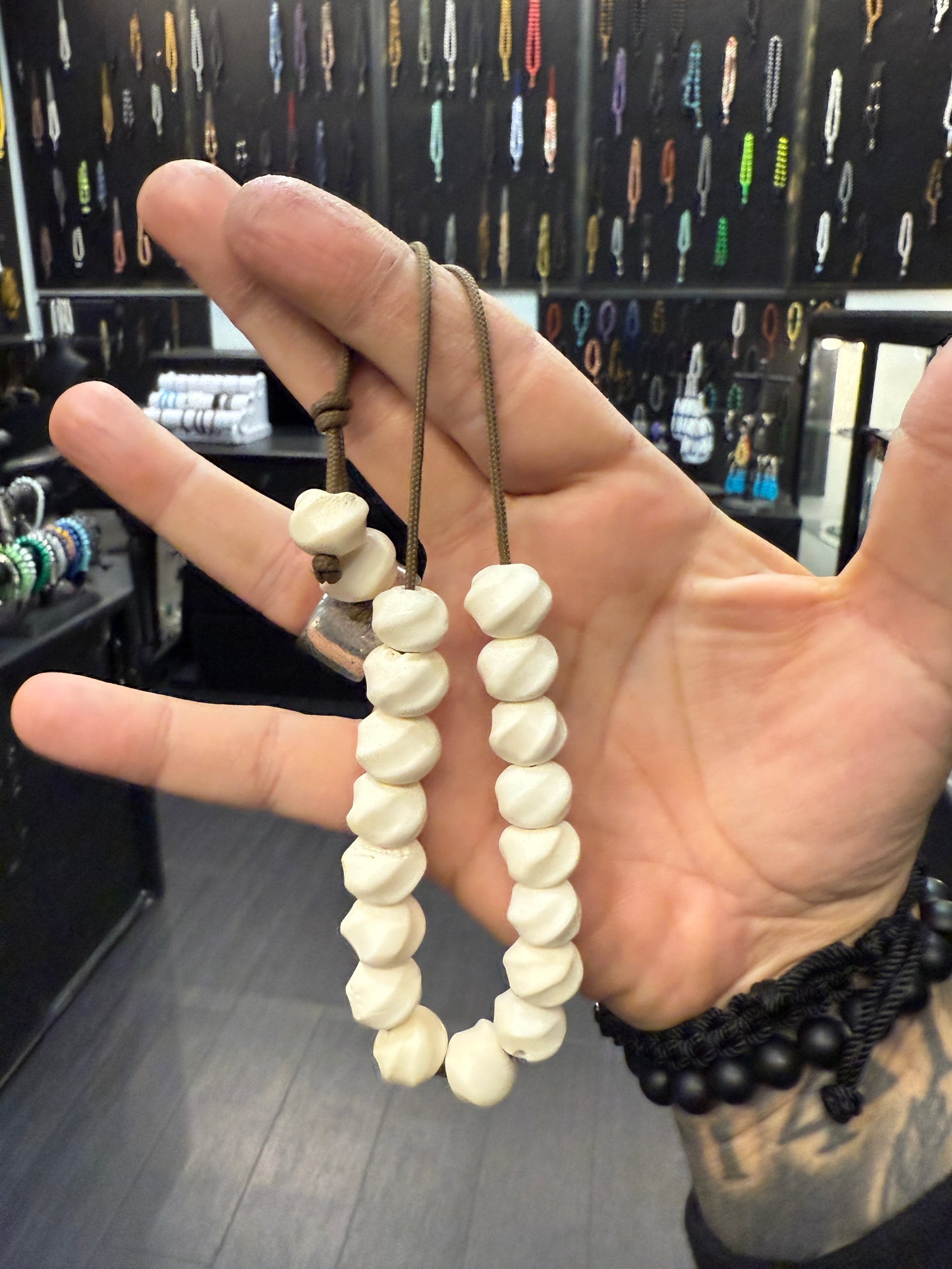 Bone Komboloi / Worry Beads