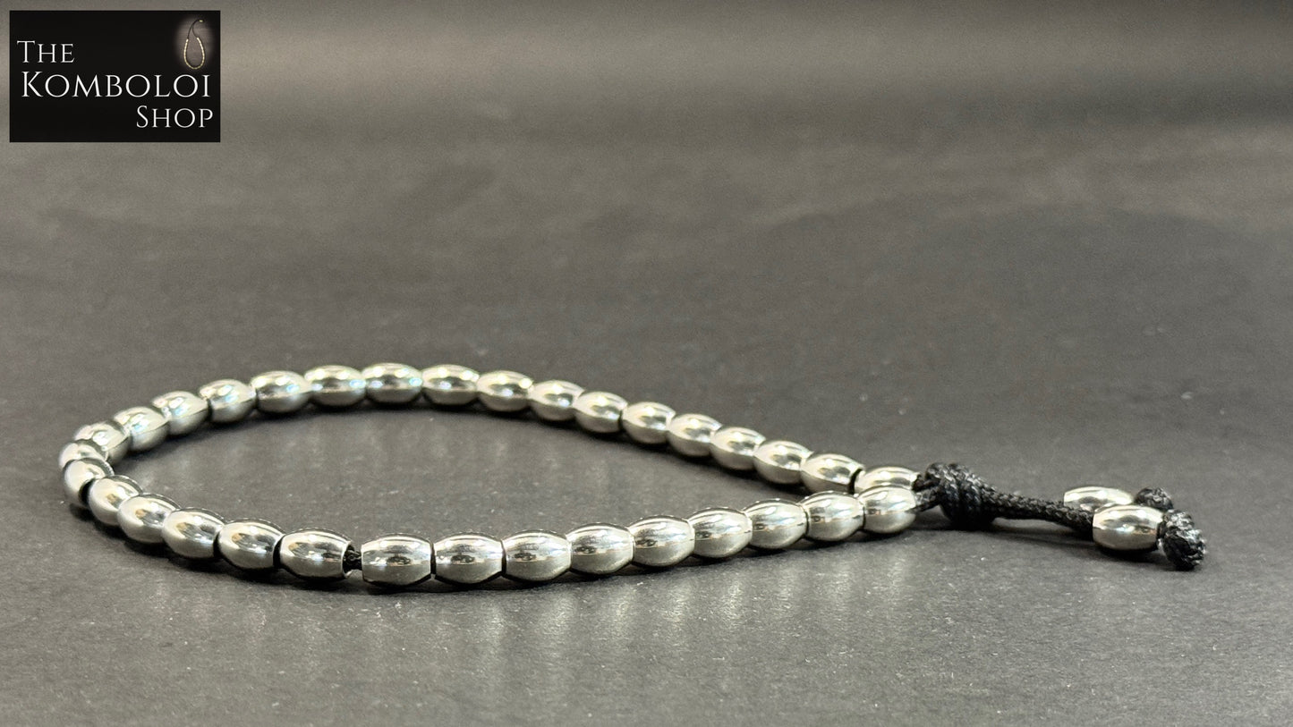 Stainless Steel 33 Bead Worry Beads