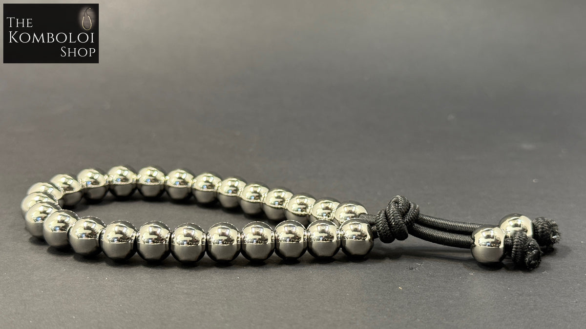 Stainless Steel Worry Bead Bracelet