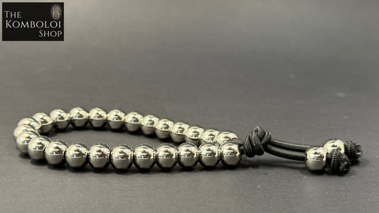 Stainless Steel Worry Bead Bracelet