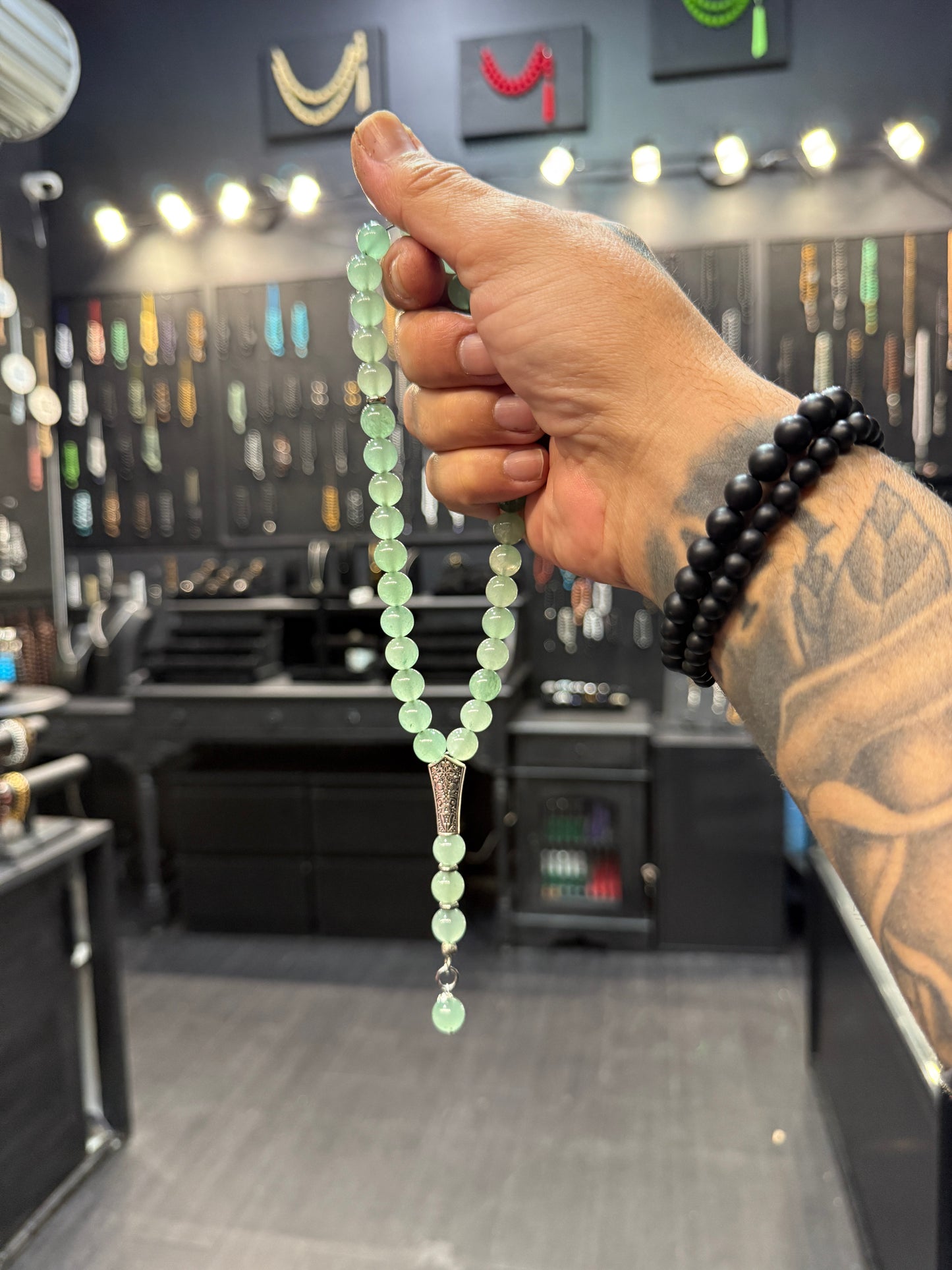 Ottoman Collection - 33 Bead Masbaha / Tasbih - Aventurine