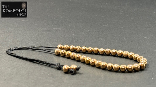 Super Mini Stainless Steel 33 Bead Komboloi / Worry Beads