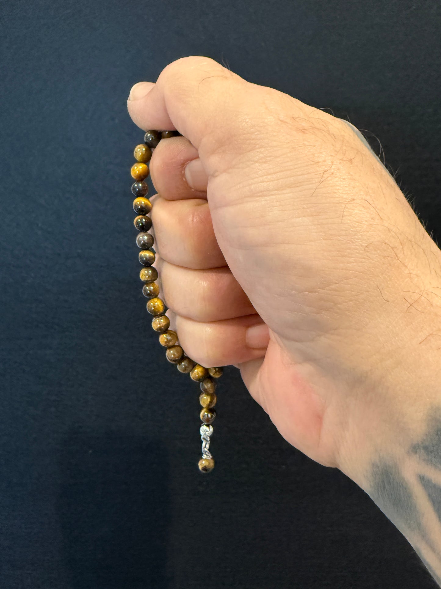 Mini Worry Beads - Tigers Eye