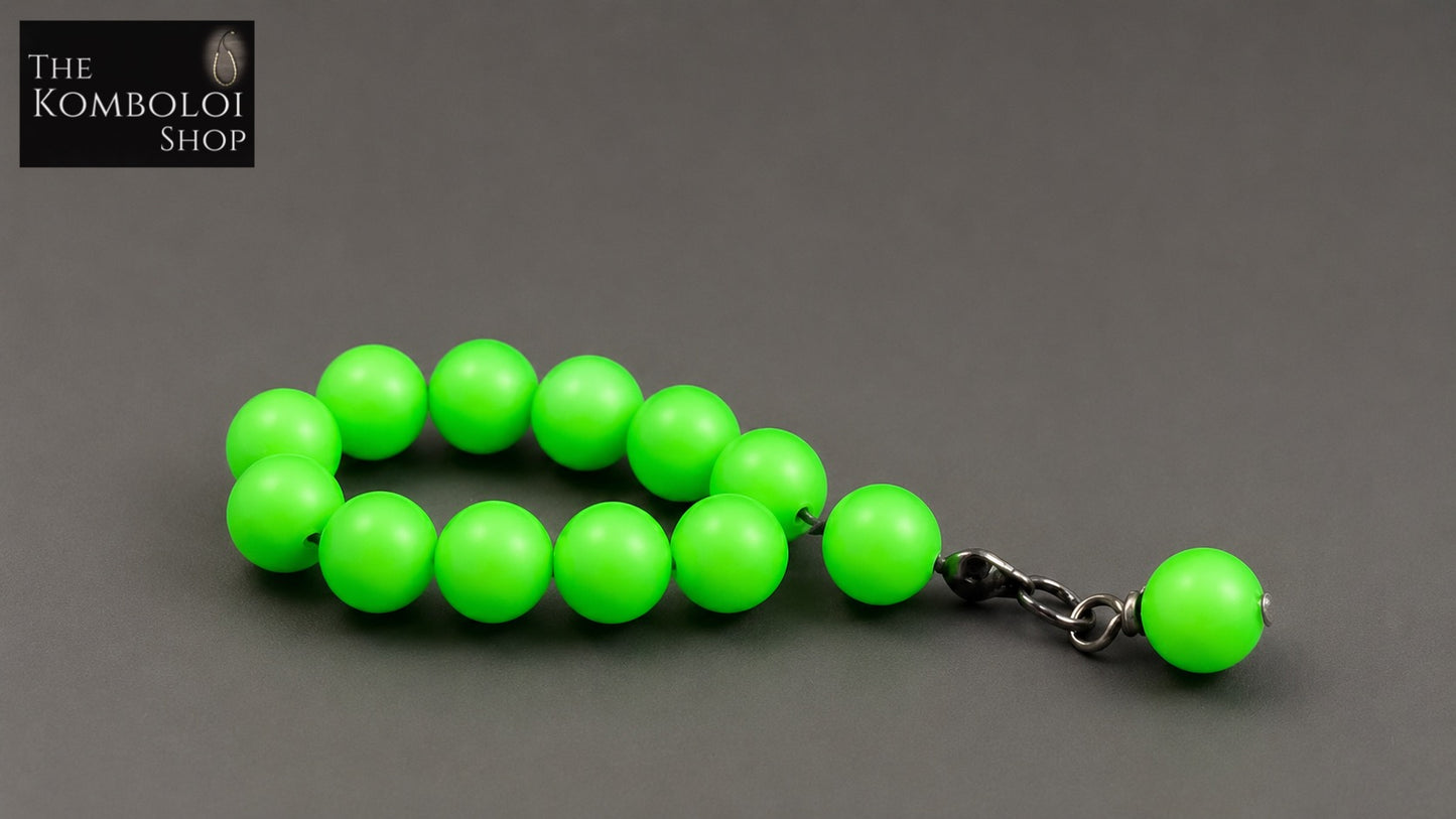 Neon Swarovski Mini Ottoman (Worry Beads / Tasbih / Misbaha)