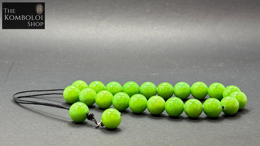 Nephrite 21 Bead Komboloi