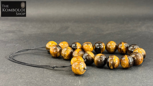 Tiger’s Eye 12mm Komboloi
