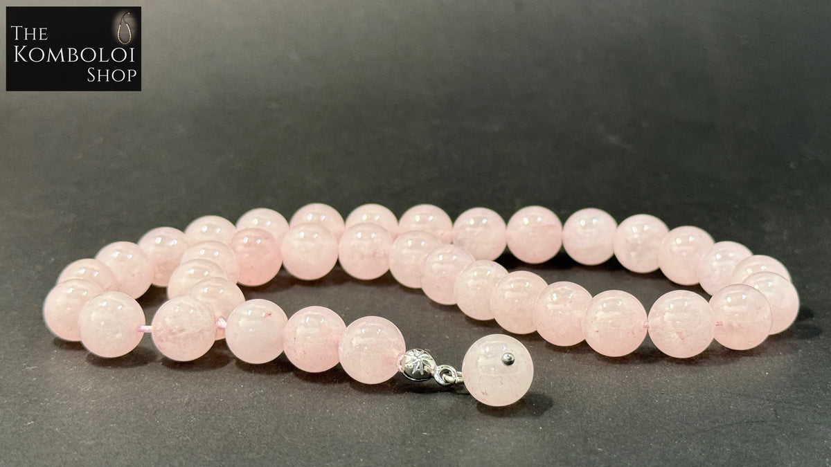 Rose Quartz 33 Bead Worry Beads