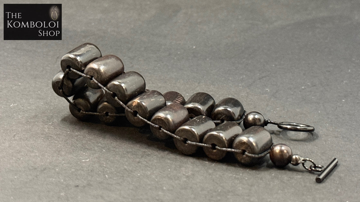 Prison Series Russian Chetki - Wearable Bracelet (Ebony)