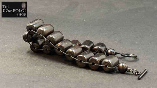 Prison Series Russian Chetki - Wearable Bracelet (Ebony)