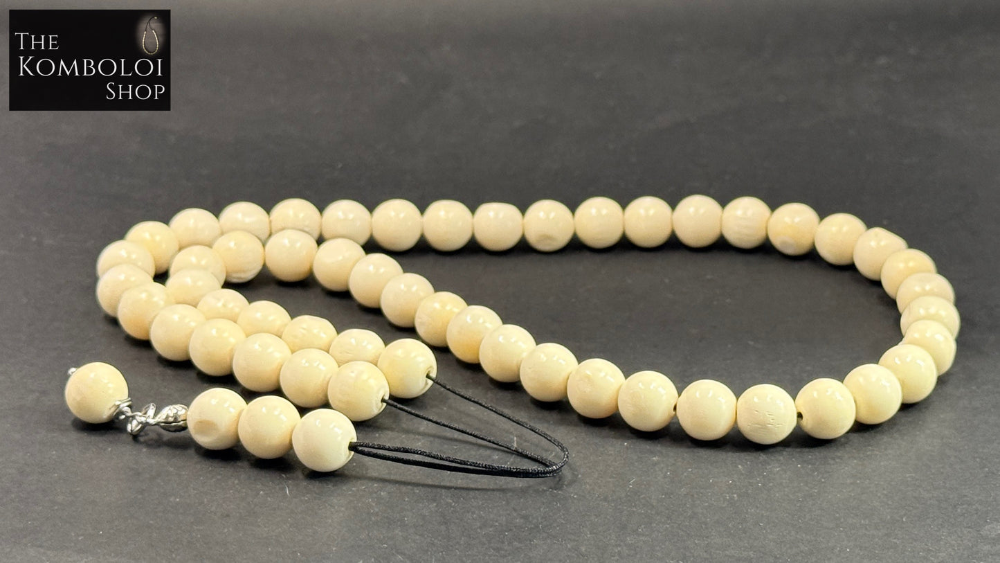 Cretan 51 Bead Komboloi / Worry Beads - Camel Bone