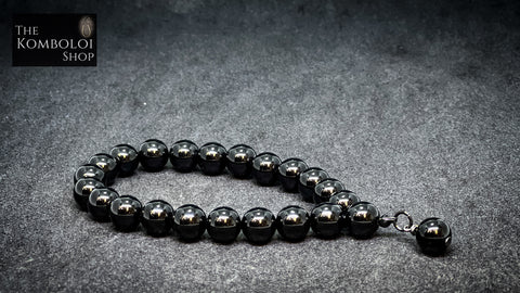 Onyx Wearable Worry Beads