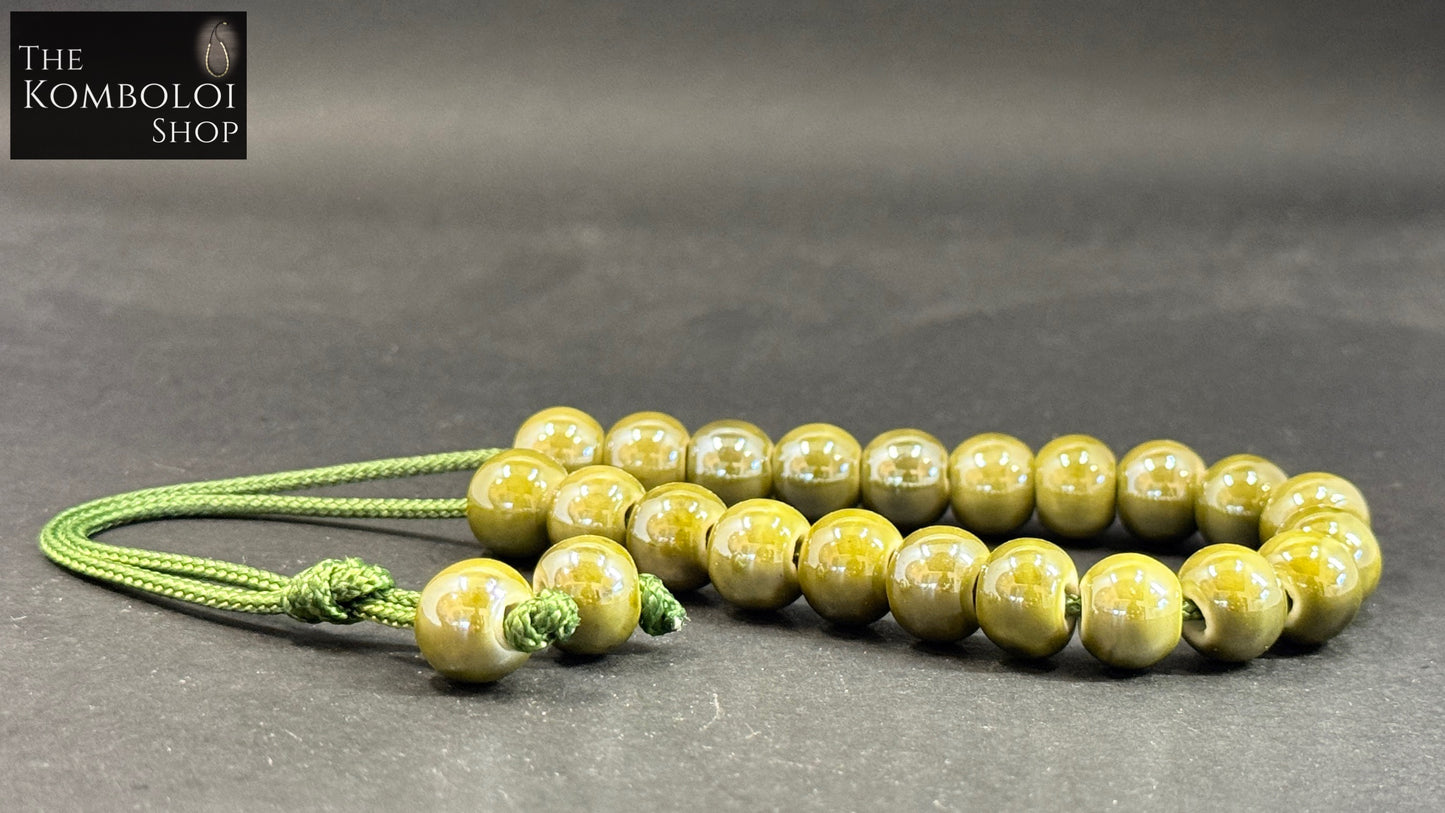 Porcelain Komboloi / Worry Beads