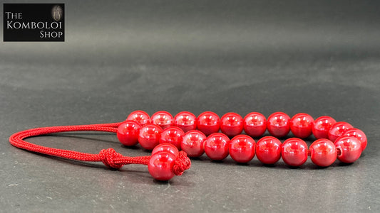 Porcelain Komboloi / Worry Beads