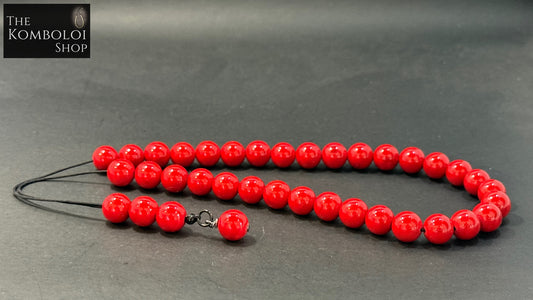 Nephrite 33 Bead Komboloi / Worry Beads