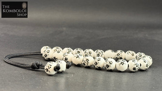 Porcelain Komboloi / Worry Beads