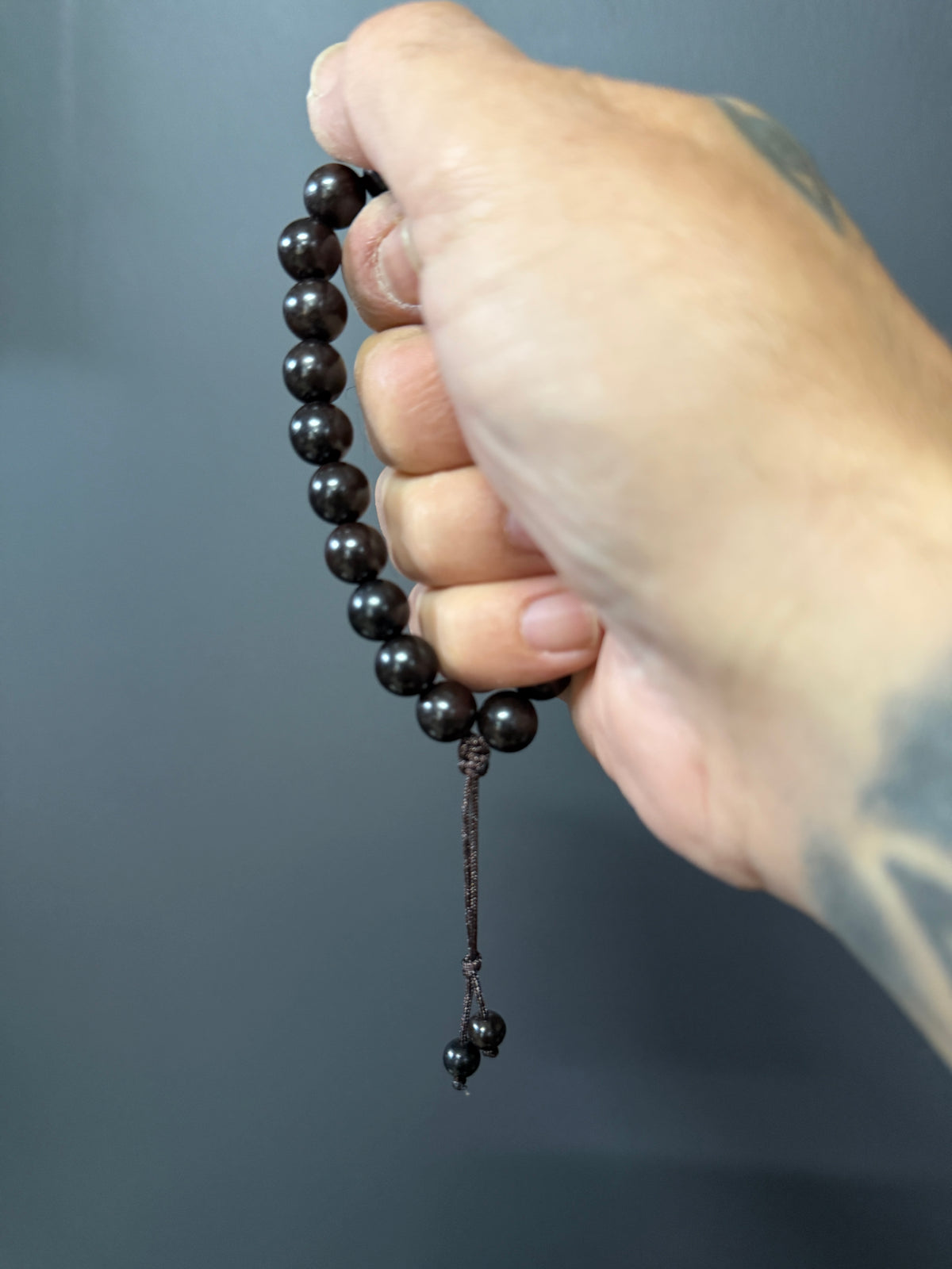 Ebony Worry Beads - Wearable MK3 (Short)