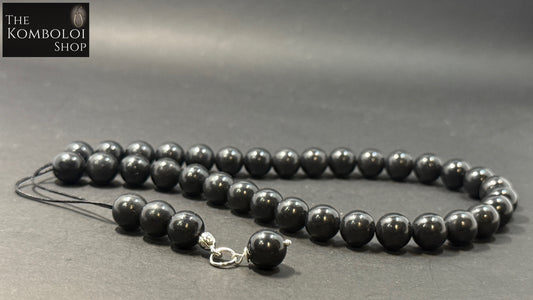 Shungite 33 Bead Komboloi / Worry Beads