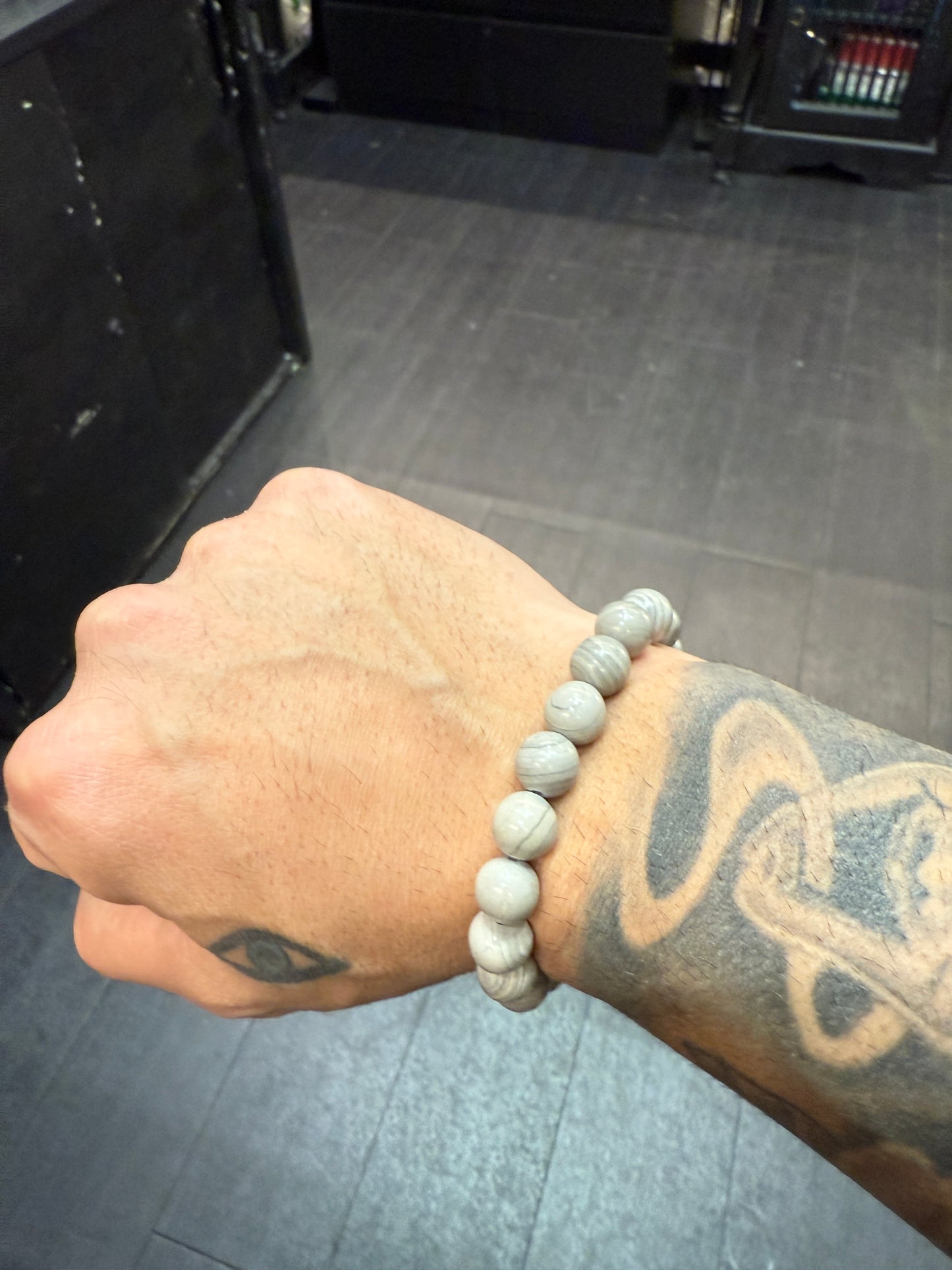 Silverline Jasper Worry Beads