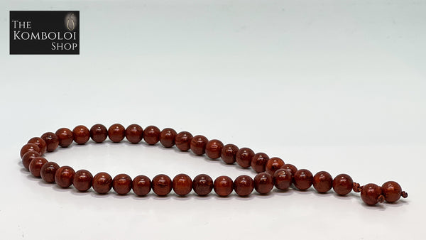 Rosewood 33 Bead Worry Beads