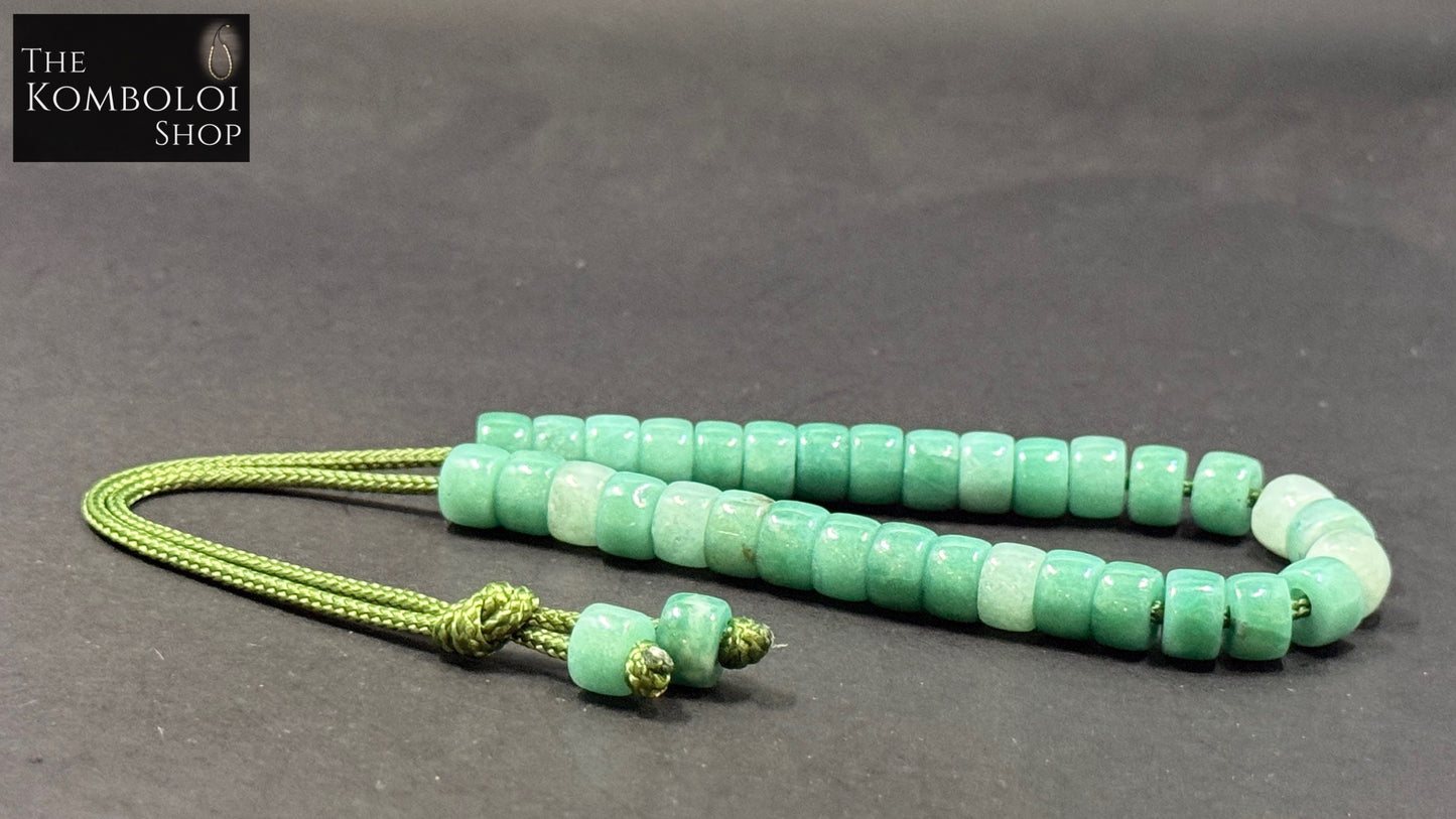 Nephrite 33 Bead Komboloi / Worry Beads