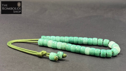 Nephrite 33 Bead Komboloi / Worry Beads