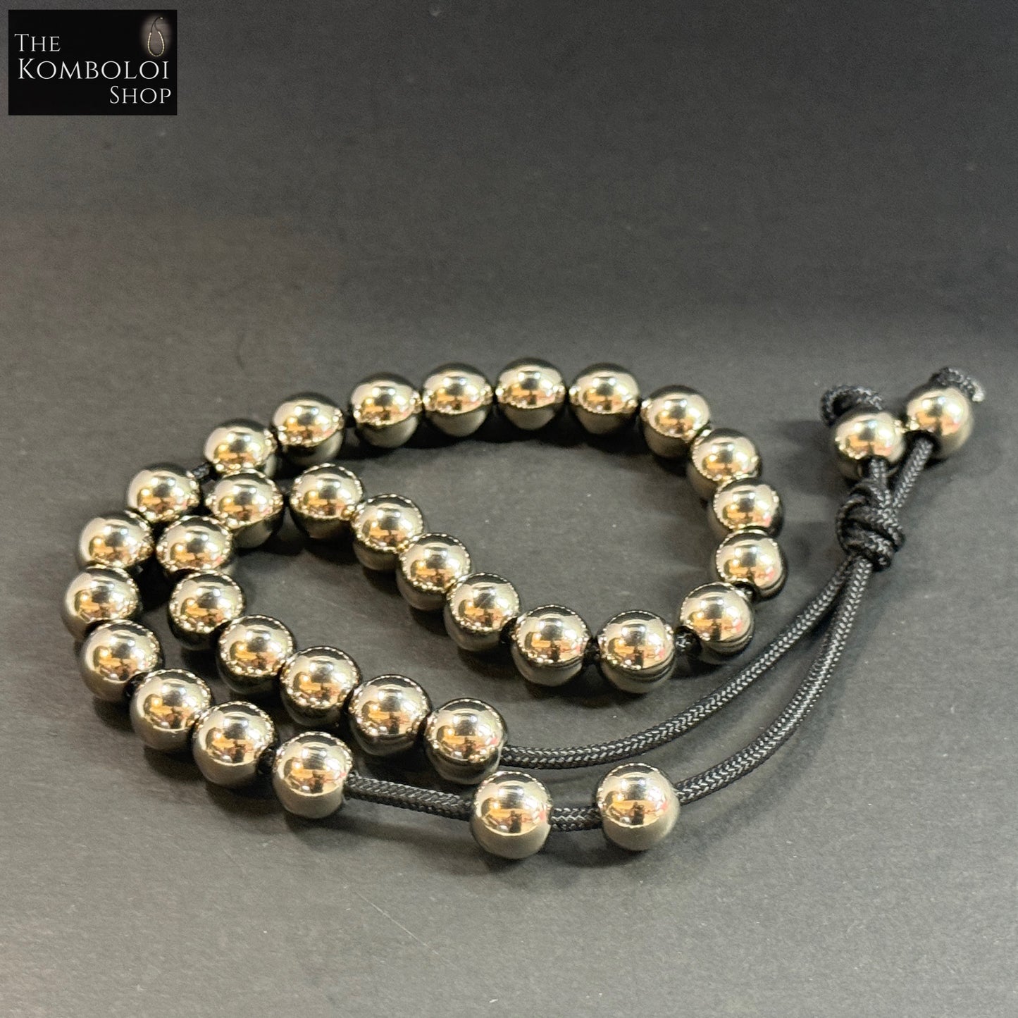 Titanium 33 Bead Komboloi / Worry Beads (10mm)