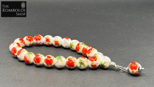 Porcelain Worry Bead Bracelet