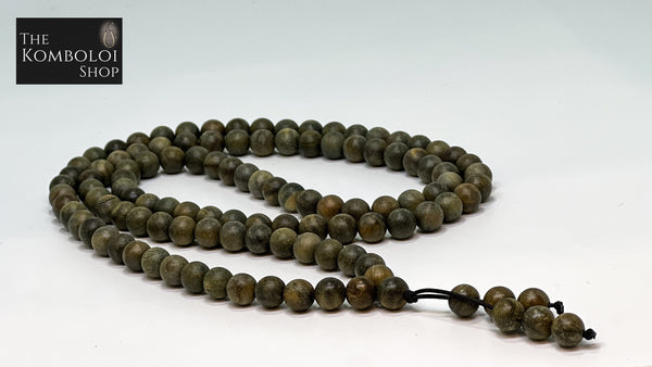 Kamagong Bead Necklace / Wrap around Bracelet (108 Beads)