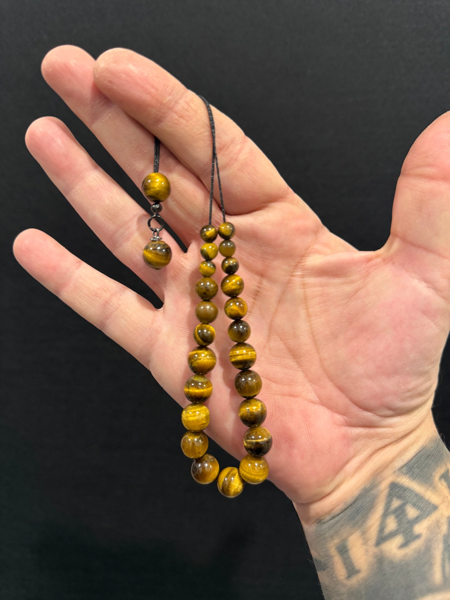Tigers Eye Cascading Komboloi
