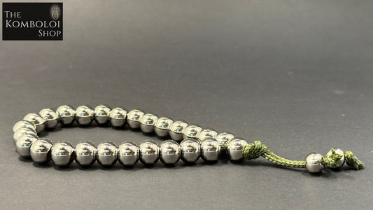 Stainless Steel & Kevlar Compact Worry Beads