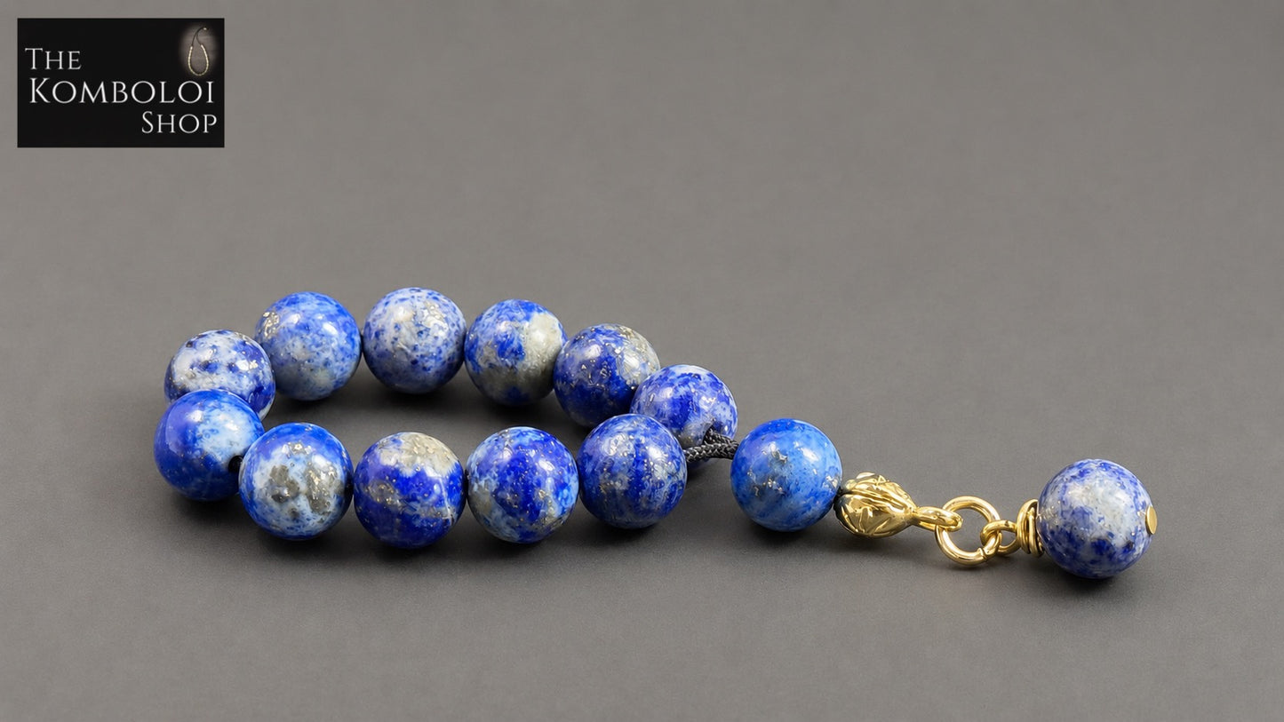 Lapis Lazuli Mini Ottoman (Worry Beads / Tasbih / Misbaha)