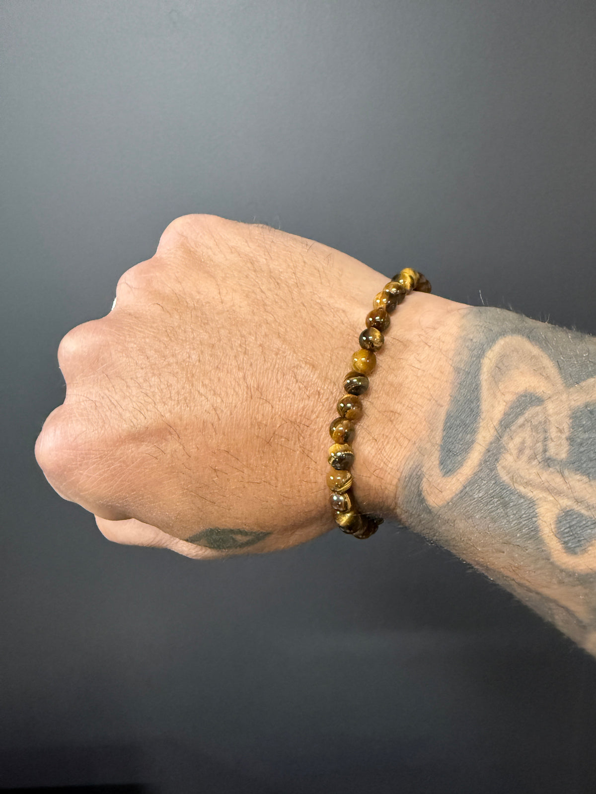 Tigers Eye 33 Bead Worry Beads - Wearable MK3 (Short)